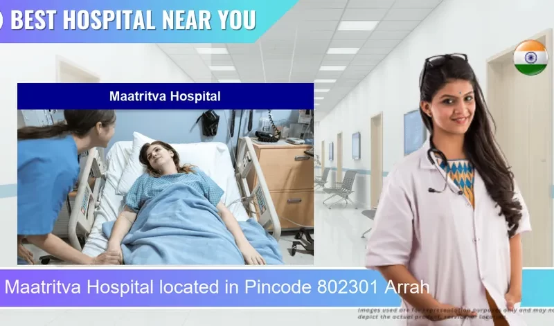 Maatritva Hospital located in Pincode 802301 Arrah