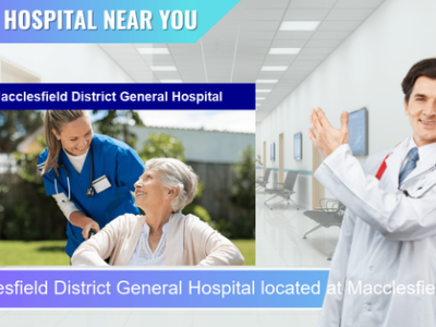 Macclesfield District General Hospital located at Macclesfield SK10 3BL
