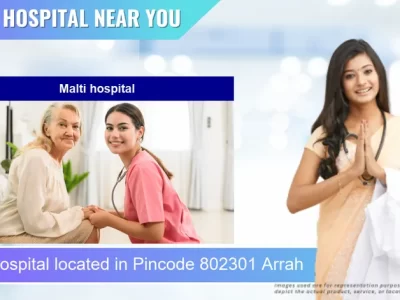 Malti hospital located in Pincode 802301 Arrah