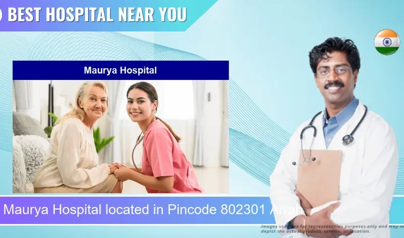 Maurya Hospital located in Pincode 802301 Arrah