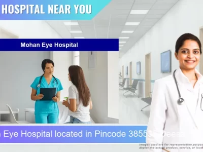 Mohan Eye Hospital located in Pincode 385535 Deesa