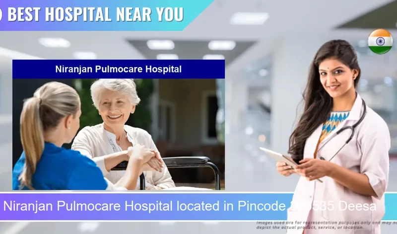 Niranjan Pulmocare Hospital located in Pincode 385535 Deesa