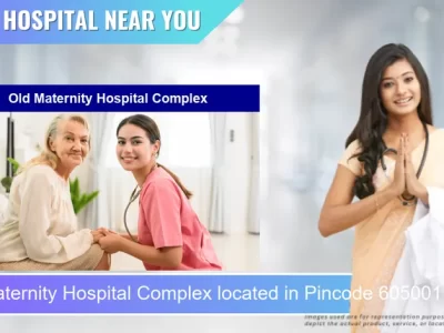 Old Maternity Hospital Complex located in Pincode 605001 Puducherry