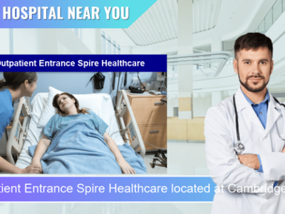 Outpatient Entrance Spire Healthcare located at Cambridge CB24 9EL