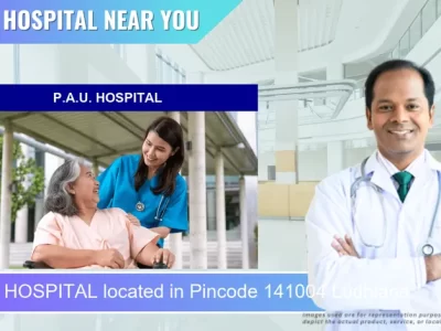 P.A.U. HOSPITAL located in Pincode 141004 Ludhiana