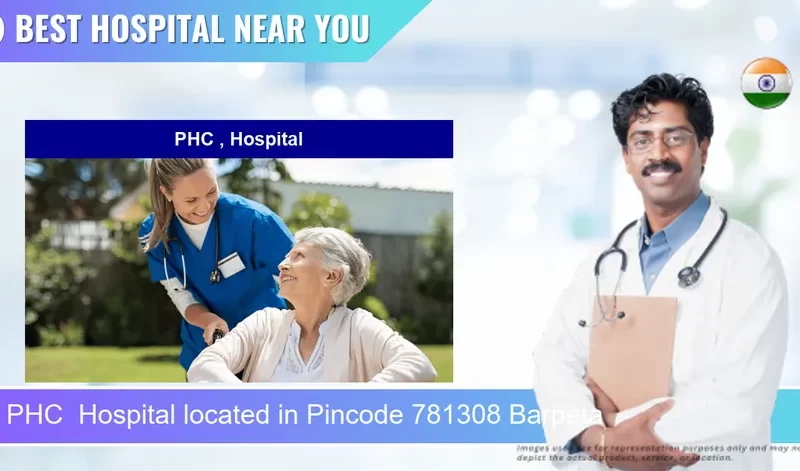 PHC Hospital located in Pincode 781308 Barpeta