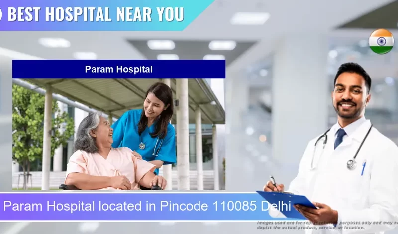 Param Hospital located in Pincode 110085 Delhi