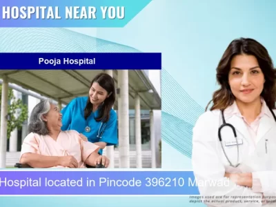 Pooja Hospital located in Pincode 396210 Marwad
