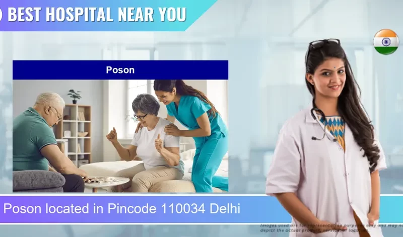 Poson located in Pincode 110034 Delhi