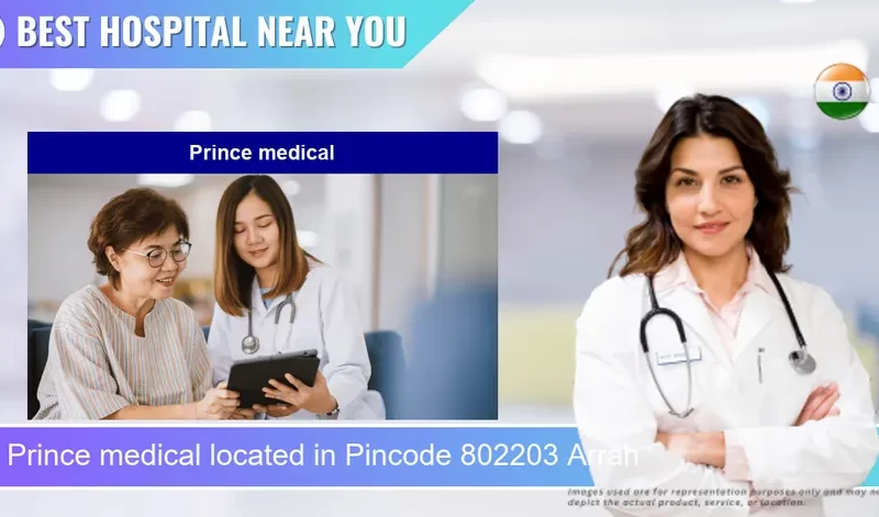 Prince medical located in Pincode 802203 Arrah