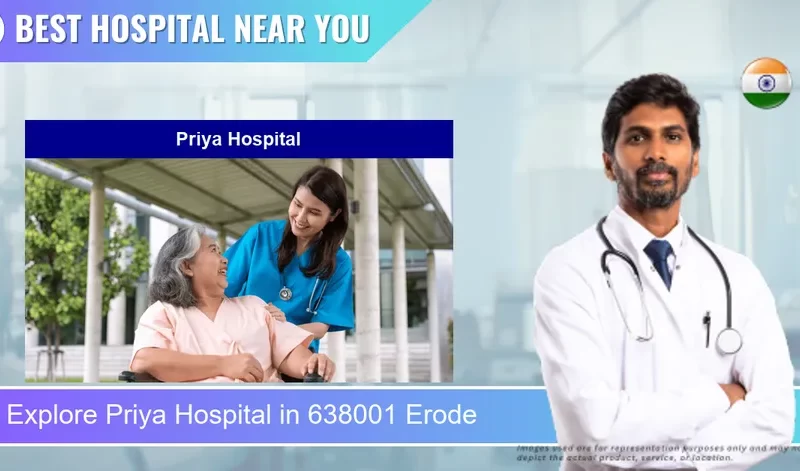 Priya Hospital located in Pincode 638001 Erode