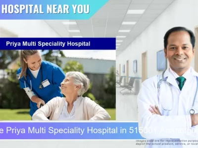 Priya Multi Speciality Hospital located in Pincode 515001 Anantapur