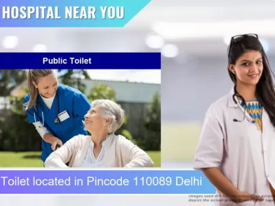 Public Toilet located in Pincode 110089 Delhi