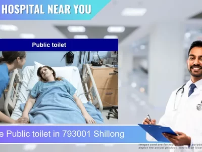 Public toilet located in Pincode 793001 Shillong