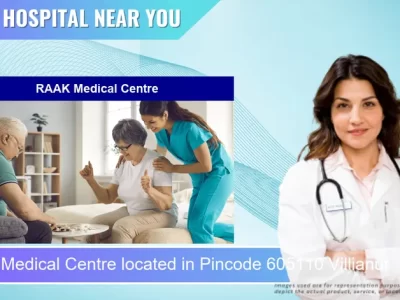 RAAK Medical Centre located in Pincode 605110 Villianur