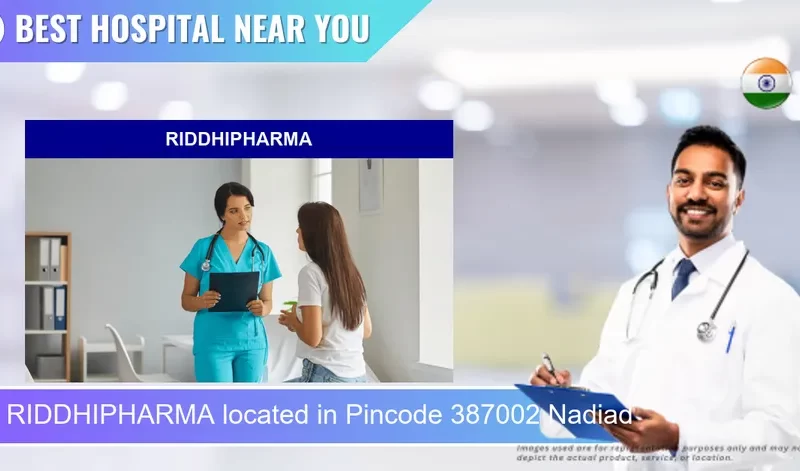 RIDDHIPHARMA located in Pincode 387002 Nadiad