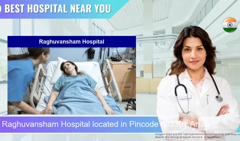 Raghuvansham Hospital located in Pincode 802301 Arrah