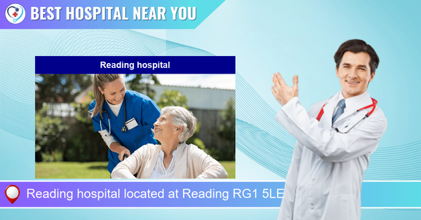 Reading hospital located at Reading RG1 5LE