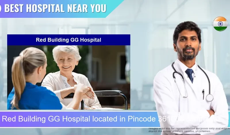 Red Building GG Hospital located in Pincode 361008 Jamnagar