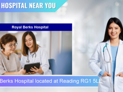Royal Berks Hospital located at Reading RG1 5LE