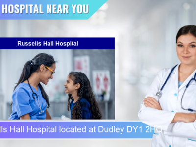 Russells Hall Hospital located at Dudley DY1 2HQ