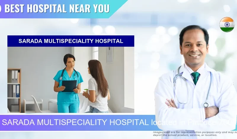 SARADA MULTISPECIALITY HOSPITAL located in Pincode 700121 Chak Kanthalia