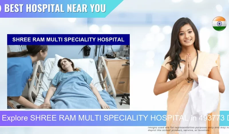 SHREE RAM MULTI SPECIALITY HOSPITAL located in Pincode 493773 Dhamtari