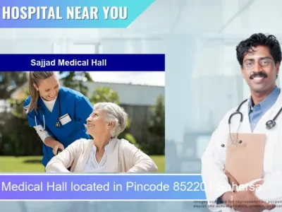 Sajjad Medical Hall located in Pincode 852201 Saharsa