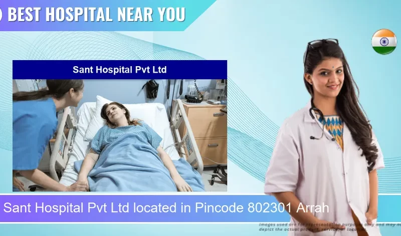 Sant Hospital Pvt Ltd located in Pincode 802301 Arrah