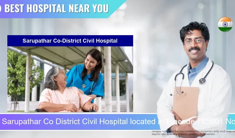 Sarupathar Co District Civil Hospital located in Pincode 785601 No.1 Padumoni