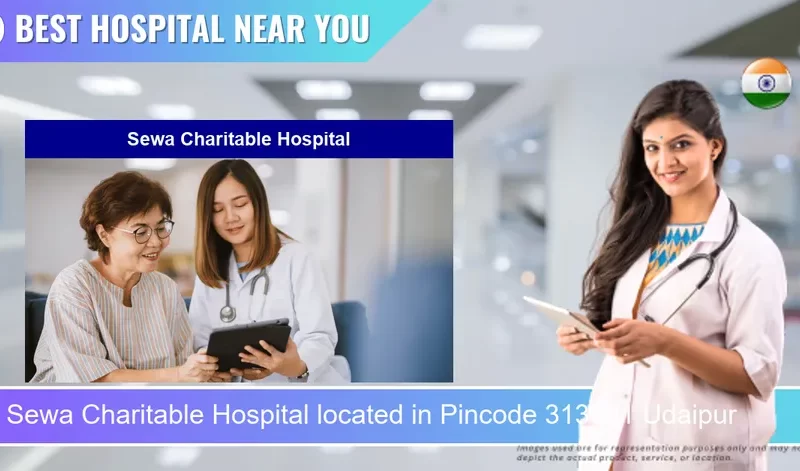 Sewa Charitable Hospital located in Pincode 313001 Udaipur