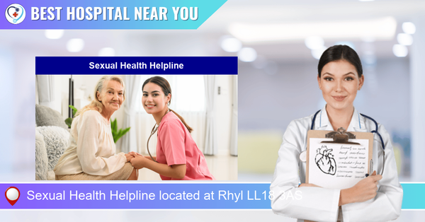 Sexual Health Helpline located at Rhyl LL18 3AS
