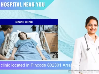 Shanti clinic located in Pincode 802301 Arrah