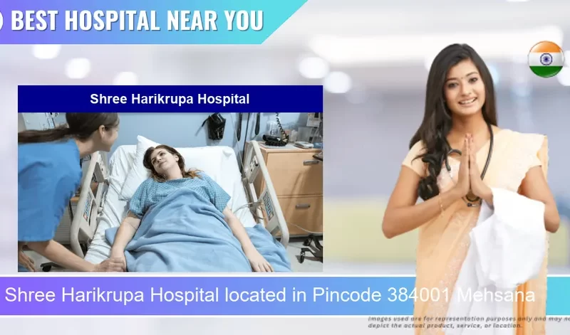 Shree Harikrupa Hospital located in Pincode 384001 Mehsana