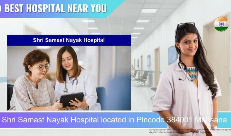 Shri Samast Nayak Hospital located in Pincode 384001 Mehsana