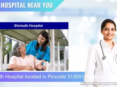 Shrinath Hospital located in Pincode 313001 Udaipur