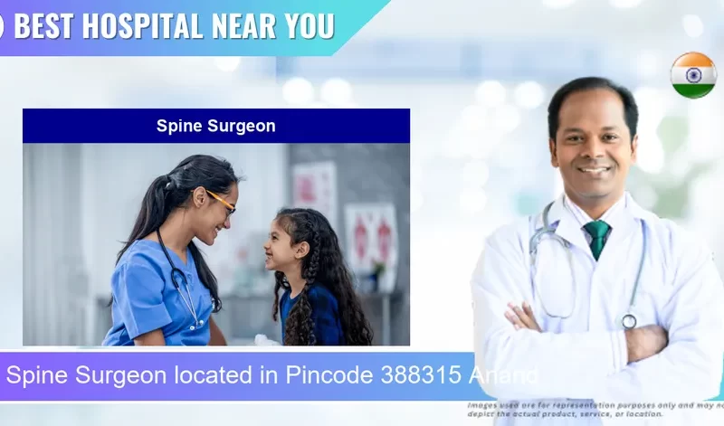 Spine Surgeon located in Pincode 388315 Anand