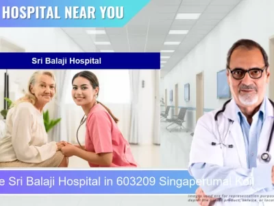 Sri Balaji Hospital located in Pincode 603209 Singaperumal Koil