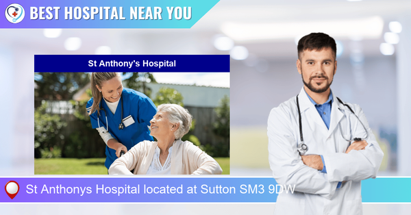 St Anthonys Hospital located at Sutton SM3 9DW