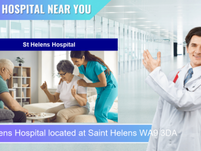 St Helens Hospital located at Saint Helens WA9 3DA