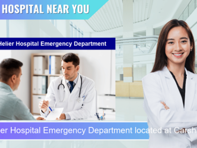 St Helier Hospital Emergency Department located at Carshalton SM5 1AA