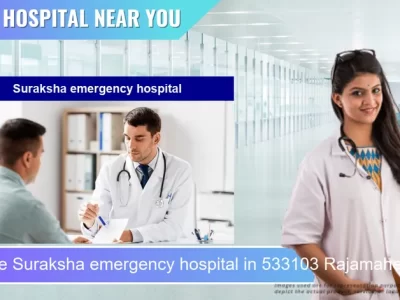 Suraksha emergency hospital located in Pincode 533103 Rajamahendravaram