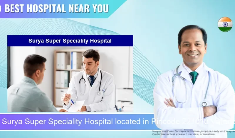 Surya Super Speciality Hospital located in Pincode 221010 Varanasi