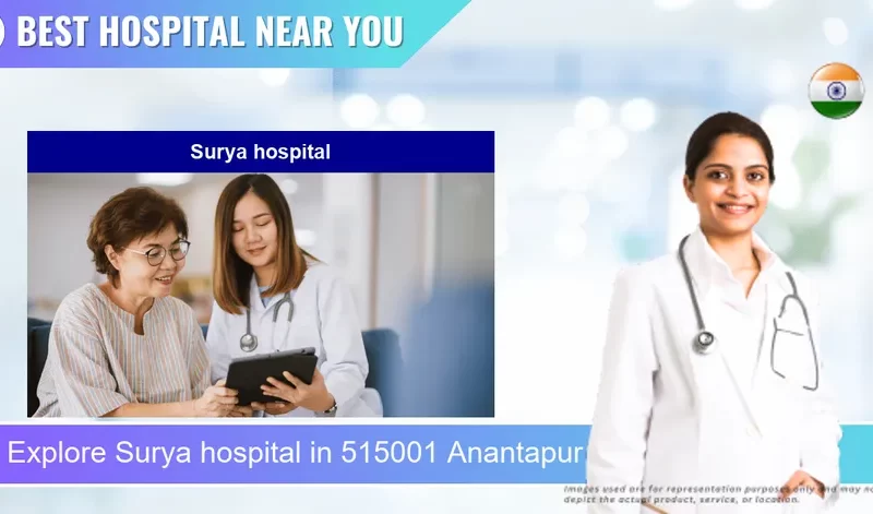 Surya hospital located in Pincode 515001 Anantapur