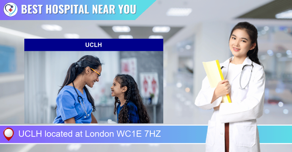 UCLH located at London WC1E 7HZ