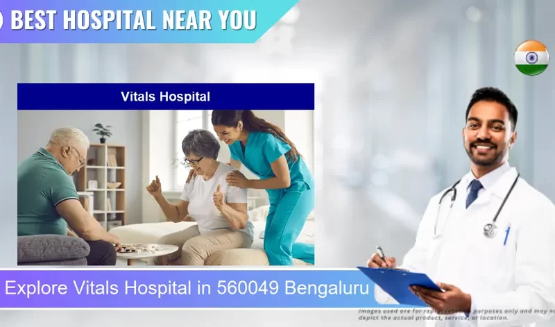 Vitals Hospital located in Pincode 560049 Bengaluru