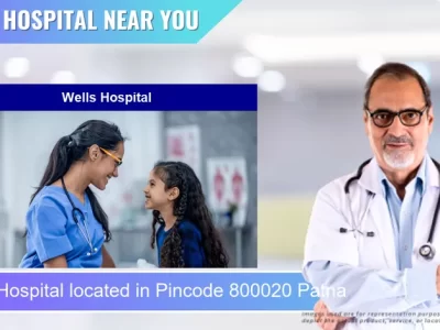 Wells Hospital located in Pincode 800020 Patna