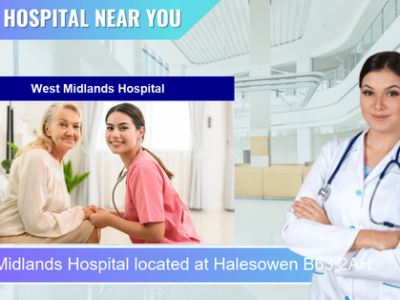 West Midlands Hospital located at Halesowen B63 2AH