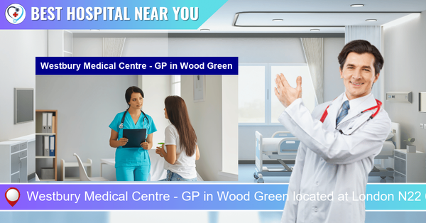 Westbury Medical Centre - GP in Wood Green located at London N22 6RX